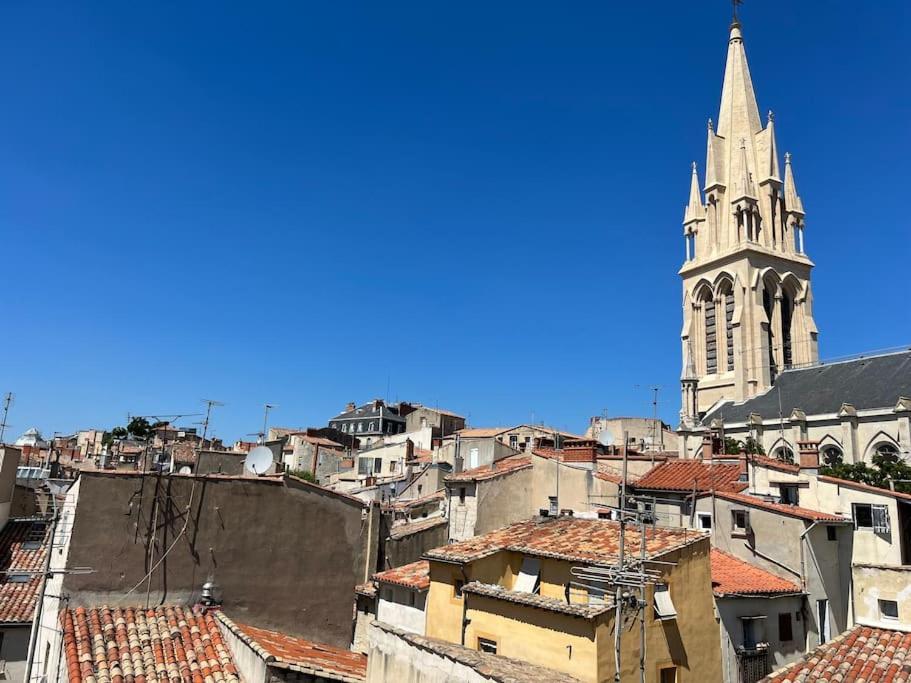 Une Ambiance Boheme Sur Les Toits De Sainte-Anne Montpellier Exteriör bild